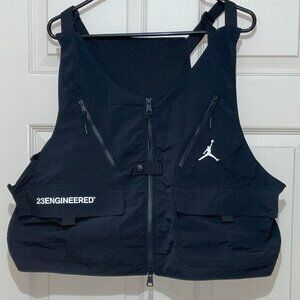 Nike Jordan 23 Engineered Adjustable Vest Black Lightweight One Size
